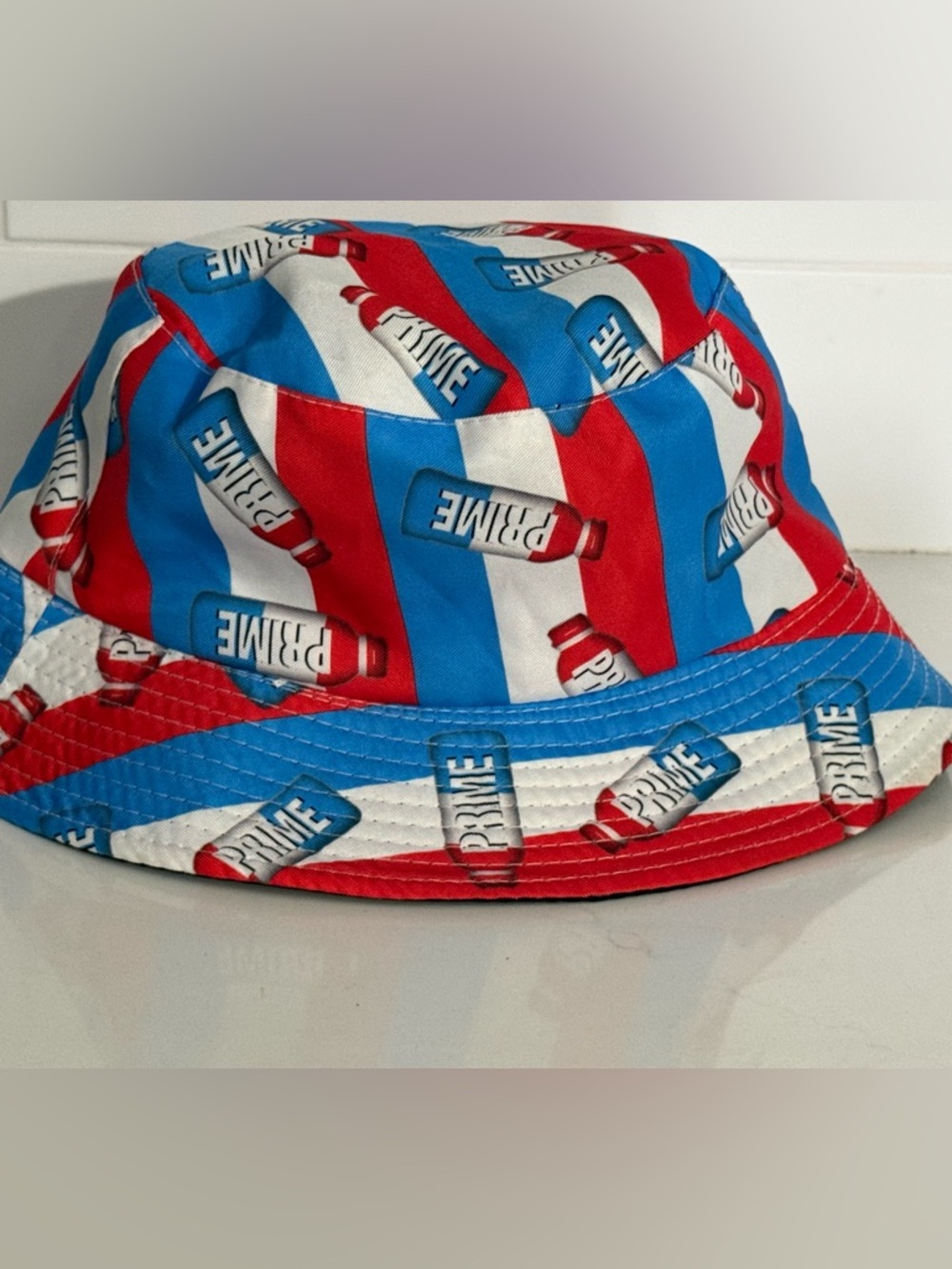 Reversible Prime Drink Tilley Bucket Hat- New